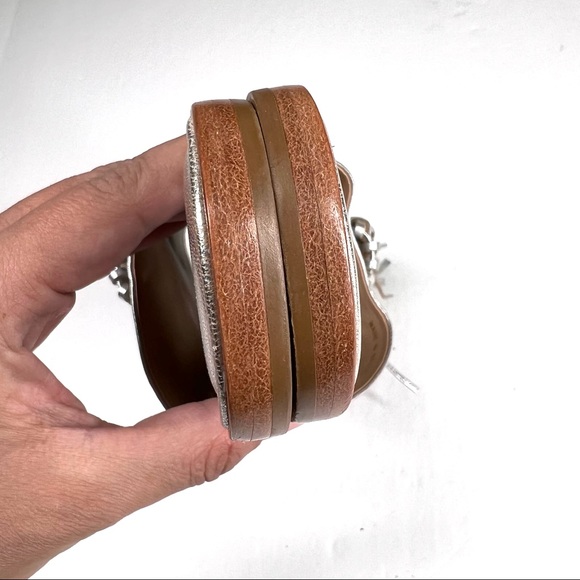 Loeffler Randall Kiki Tassel Flat Slide Sandal Sz 9.5 - Picture 8 of 10